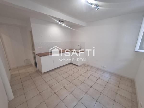 Studio atypique, cave voûtée privative, forte renta