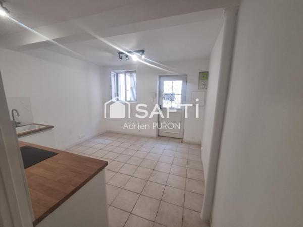 Studio atypique, cave voûtée privative, forte renta