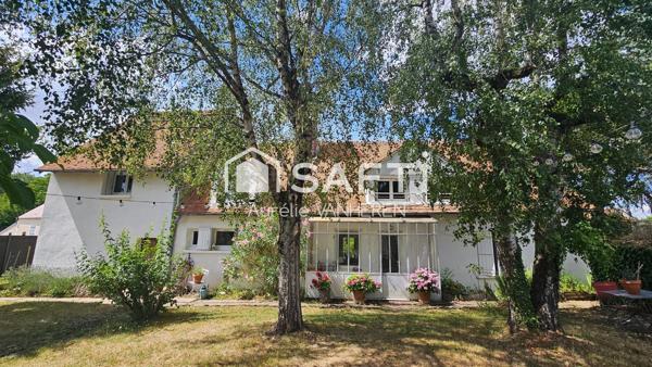 Charmante maison ancienne avec rez-de-chaussée autonome et piscine