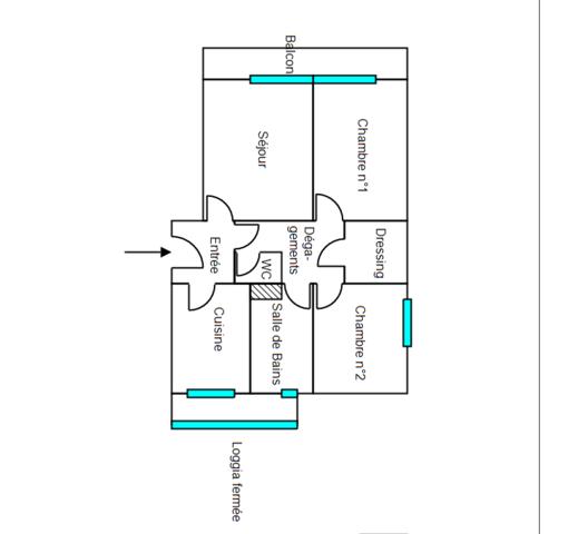 Appartement lumineux et vue dégagée sur Seyssinet-Pariset Seyssinet-Pariset (38170)