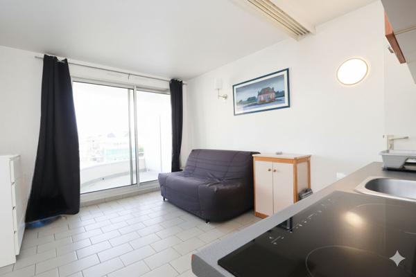 Appartement Pornichet 1 pièce(s) 26.08 m² - La mer et le remblai à quelques pas - Résidence avec ascenseur
