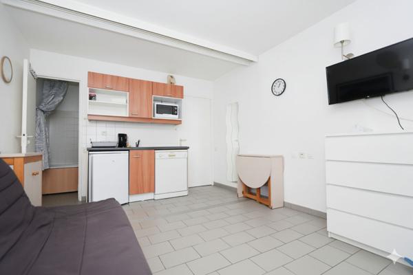 Appartement Pornichet 1 pièce(s) 26.08 m² - La mer et le remblai à quelques pas - Résidence avec ascenseur