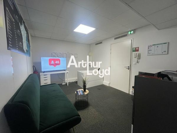BUREAUX PMR EN OPEN SPACE A LOUER SUR NICE OUEST 670M² DIVISIBLE QUARTIER MERIDIA NICE ECO VALLEE