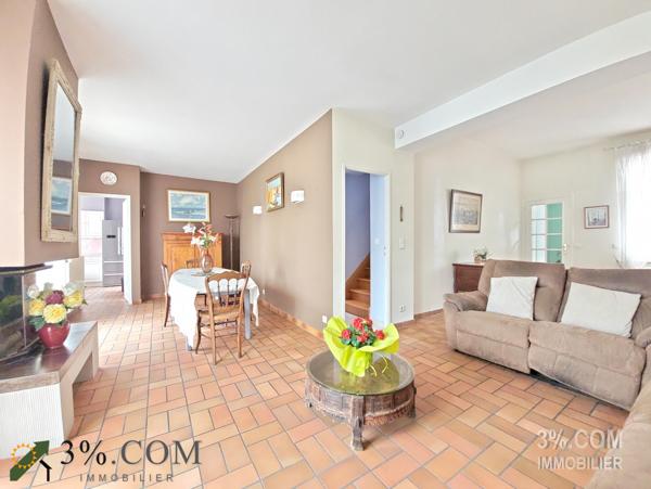 SEMI-PLAIN-PIED DE 133 M² AVEC 4 CH + JARDIN + GARAGE  Roubaix (59100)