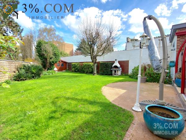 SEMI-PLAIN-PIED DE 133 M² AVEC 4 CH + JARDIN + GARAGE  Roubaix (59100)