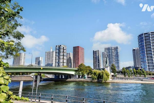 Appartement familial avec vue Seine