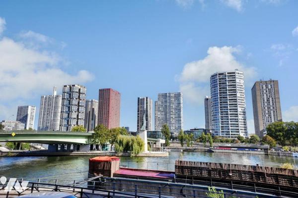 Appartement familial avec vue Seine