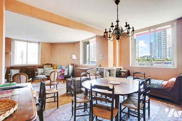 Appartement familial avec vue Seine