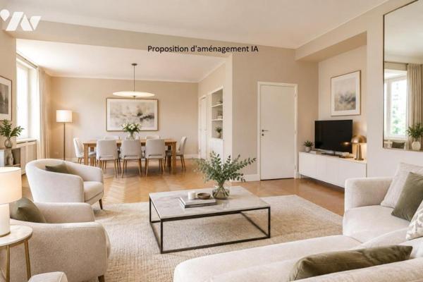 Appartement familial avec vue Seine