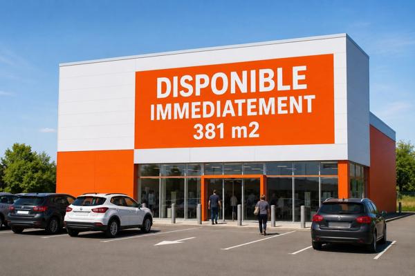 Local/bureau à vendre proche de VILLEFRANCHE SUR SAONE (69)  TVA RECUPERABLE - 381 m2 + Parkings - DSIPONIBLE RAPIDEMENT