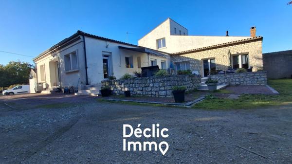 Vente maison individuelle Pont l'abbe d'arnoult, 240m² 9 pièces 332 800€ avec garage