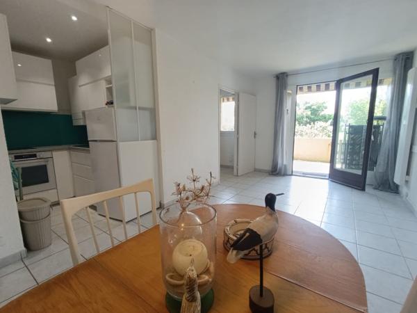 Appartement 2 pièces avec vaste terrasse