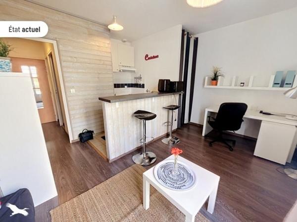 Appartement à vendre 82 444 € Tours 1 pièce 23 m² DPE C