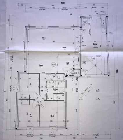 Pavillon de plain-pied intégral 4 chambres avec terrain de 650m2