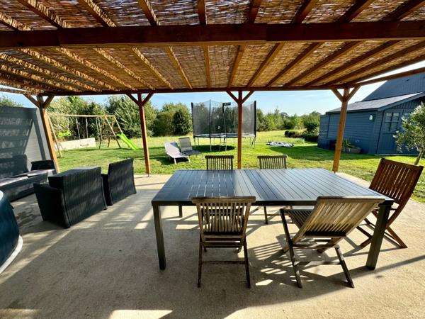 Pavillon de plain-pied intégral 4 chambres avec terrain de 650m2