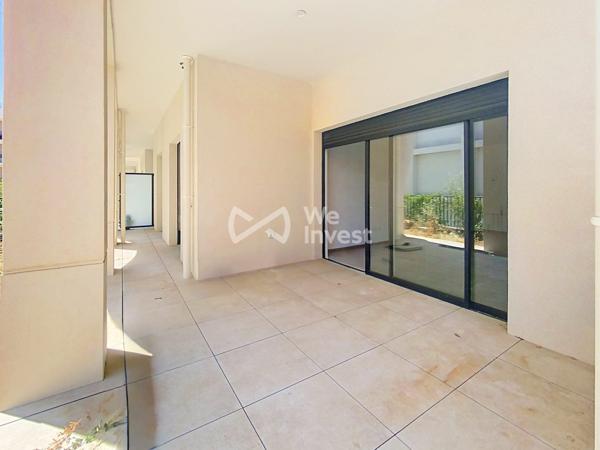 Appartement T4 en rez de jardin