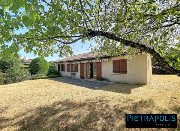 LOAZANNE VILLA DE PLAIN PIED DEUX CHAMBRES EXTENSION POSSIBLE TERRAIN 1000 M2