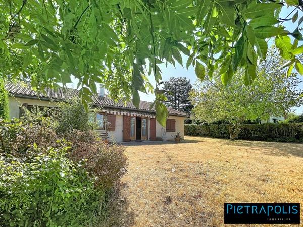 LOAZANNE VILLA DE PLAIN PIED DEUX CHAMBRES EXTENSION POSSIBLE TERRAIN 1000 M2