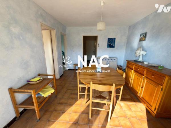 T3 à vendre de 42m² en centre-ville de Cavalaire-sur-Mer.