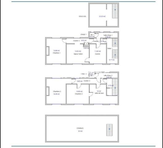 Immeuble 4 pièces - 151 m² Exclusivité efficity