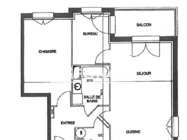 Location Appartement 2 pièces 55.24 m² - 275 RUE DEJEAN Amiens 80000