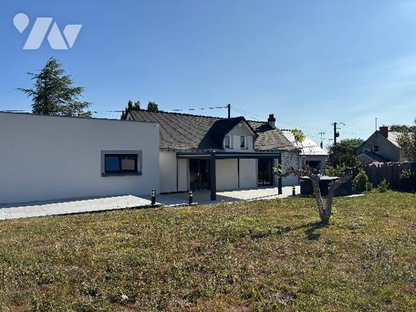 Maison de caractère 121m² à Chalonnes-sur-Loire avec vue magnifique, cadre paisible.