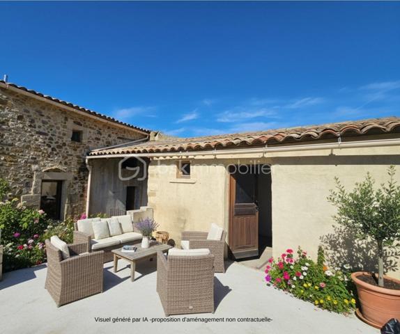 Maison en pierre de 78 m²