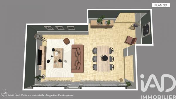 Appartement à vendre 5 pièces 117 m² Bois-Colombes