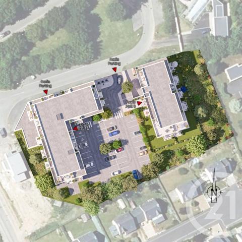 Appartement F3 à vendre  2 pièces - 42 m2 PAIMPOL - 22