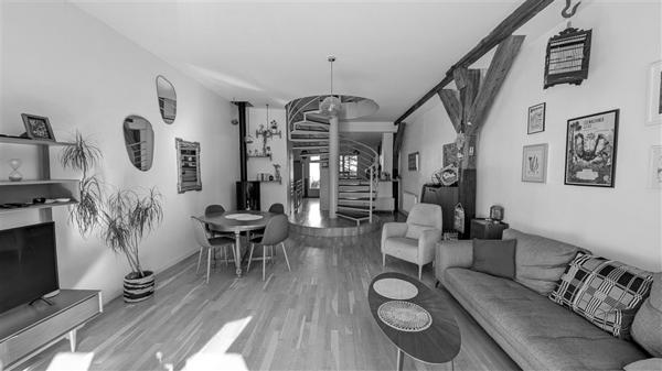 Jardin des plantes – Triplex avec terrasse et stationnements – 569.000 € fai