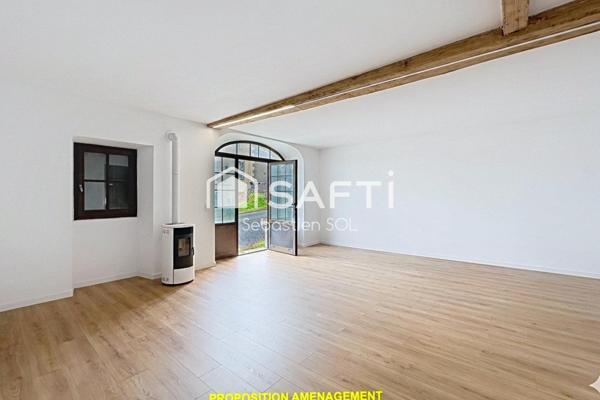 Maison 68 m² – Caylus – Vue lac