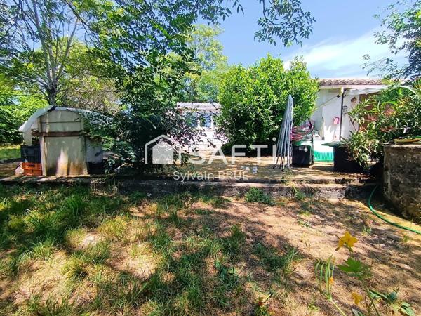 Maison T4 de plain-pied avec jardin au cœur du Quercy Blanc