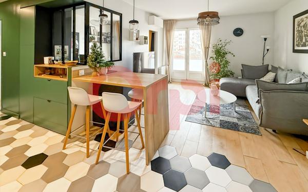 Appartement à vendre    3 pièces • 51 m2 Lyon 8