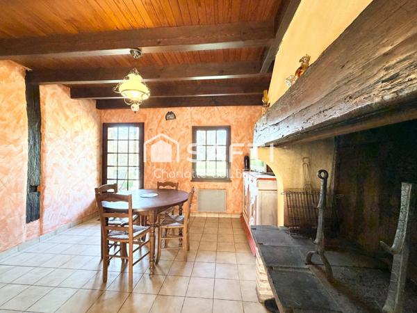 Maison en campagne avec 3 chambres