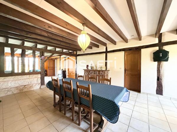 Maison en campagne avec 3 chambres