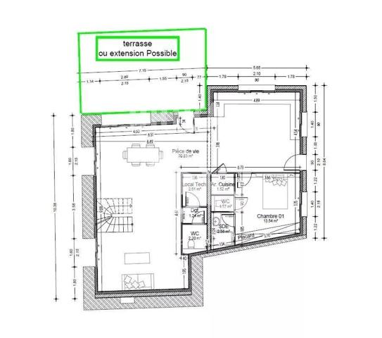 Maison 5 pièces marché à pieds!