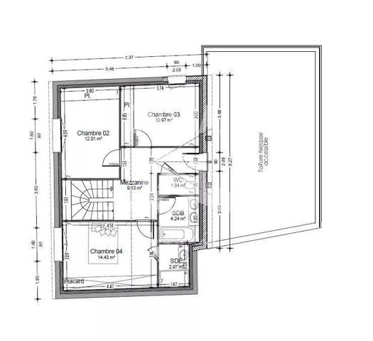 Maison 5 pièces marché à pieds!