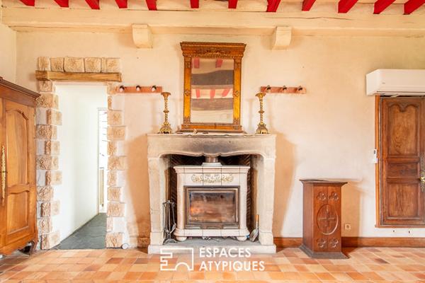 Élégante demeure du XVIe et XVIIIe siècles à proximité des plages