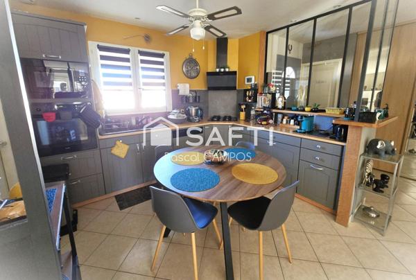 Villa t5 plein pied, avec piscine et garage