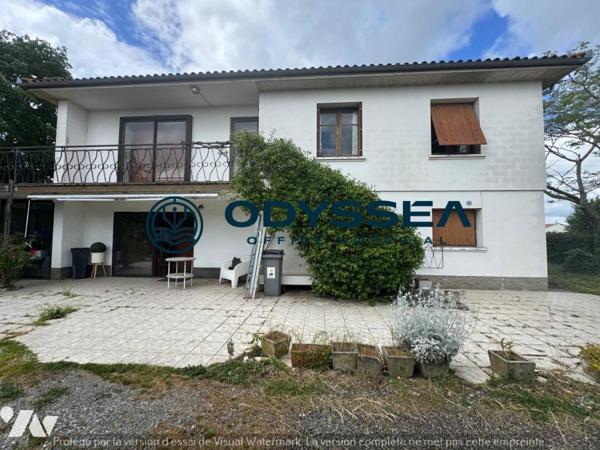Maison T6 178 m² sous-sol total -  Terrain 841 m²
