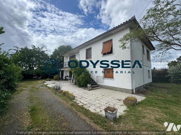 Maison T6 178 m² sous-sol total -  Terrain 841 m²