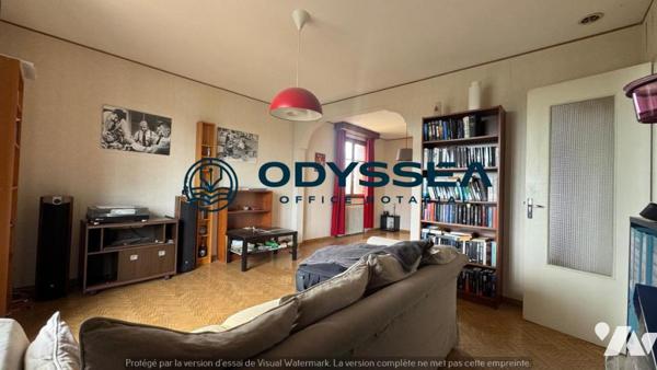 Maison T6 178 m² sous-sol total -  Terrain 841 m²