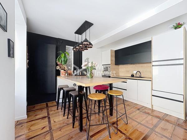 Maison + appartement, 5 chambres - 146,5 m2 - DPE C