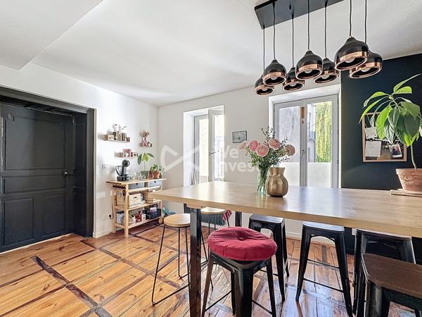 Maison + appartement, 5 chambres - 146,5 m2 - DPE C