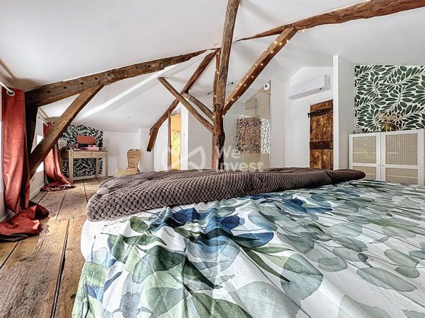Maison + appartement, 5 chambres - 146,5 m2 - DPE C