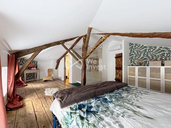 Maison + appartement, 5 chambres - 146,5 m2 - DPE C