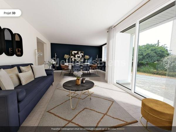 Maison plain pied 3 Chambre + Appartement. T1 + Possibilité de division de terrain + Dépendance