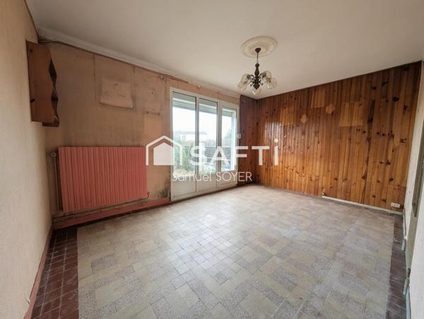 MAISON 2 CHAMBRES, GD BUREAU, DEPENDANCES, JARDIN