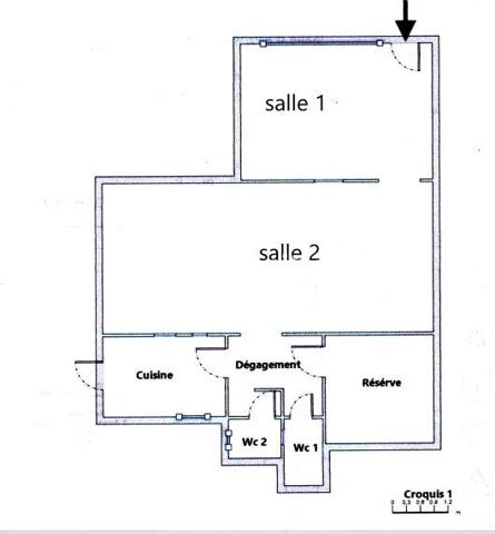 Local Commercial 5 pièces - 107 m²