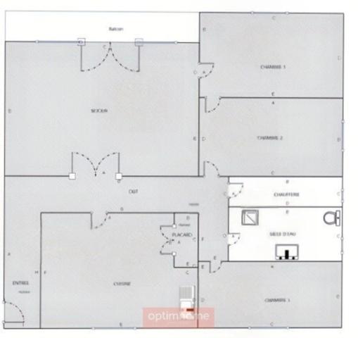 T4 de 83 m² – 3 chambres – Balcon – Cave – Garage – Résidence "Plein Sud" – ARRAS